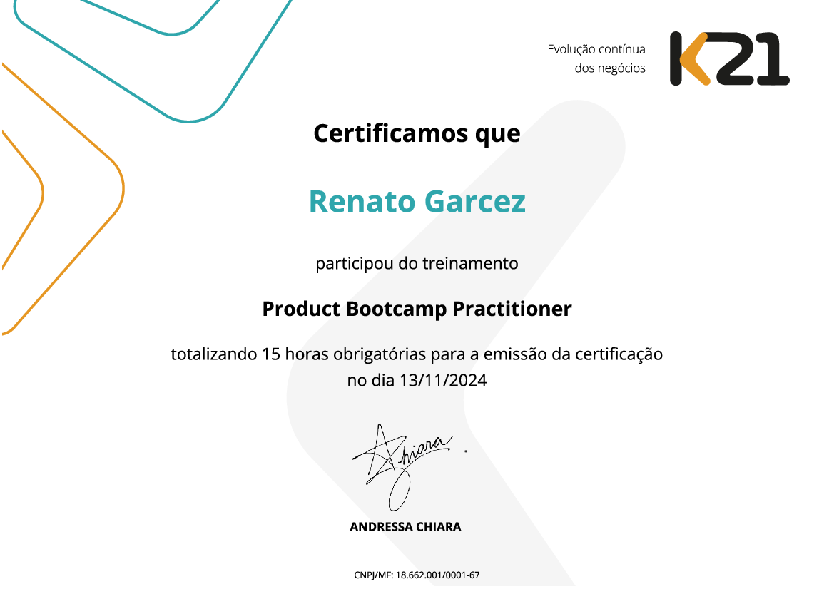 Certificado K21